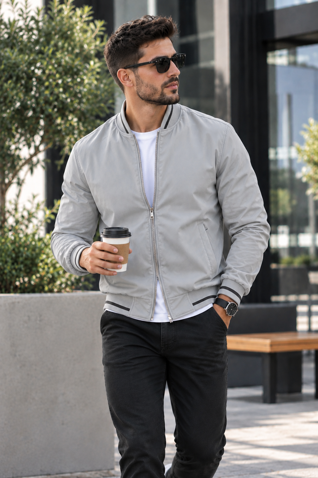 Nouvelle veste décontractée et sportive pour homme